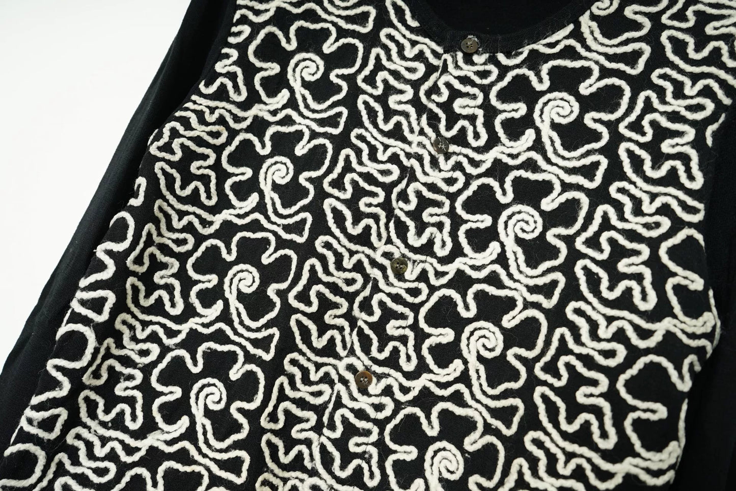 Comme des Garçons Cord Embroidery Cardigan