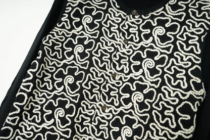 Comme des Garçons Cord Embroidery Cardigan