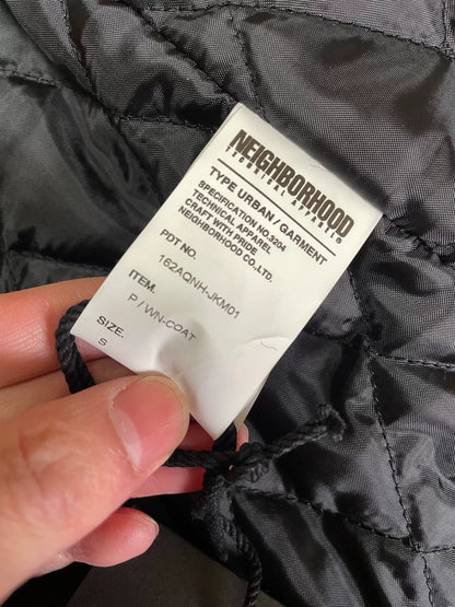 NEIGHBORHOOD P/WN-COAT Wool Double-Breasted Overcoat