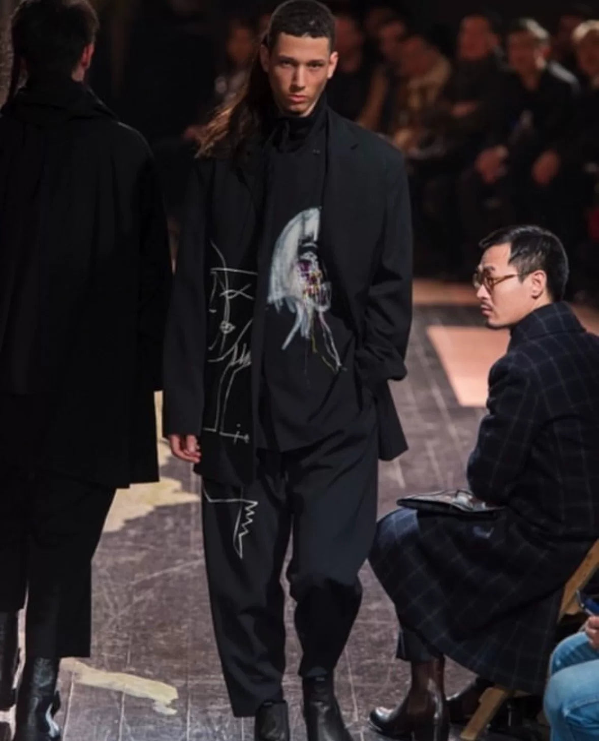 Yohji Yamamoto A/W 2016 Miyazawa Embroidery Wool JKT