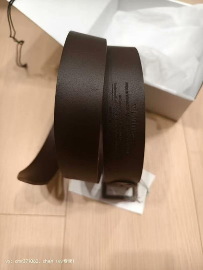 VISVIM 23AW PLAIN BELT 40MM