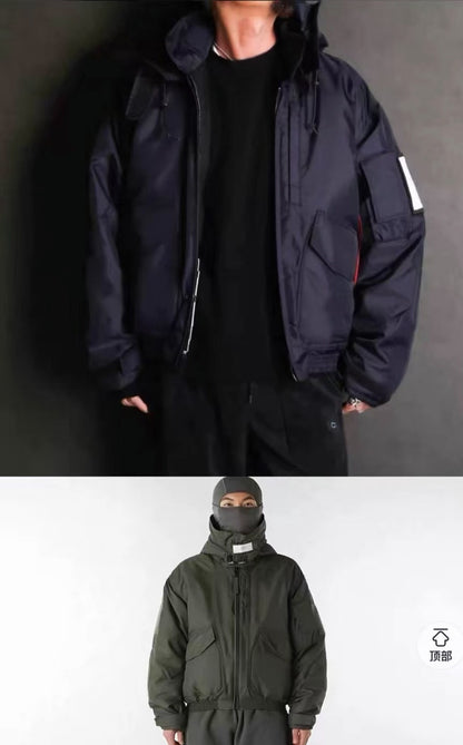 N.HOOLYWOOD x Alpha Hooded Flight Jacket