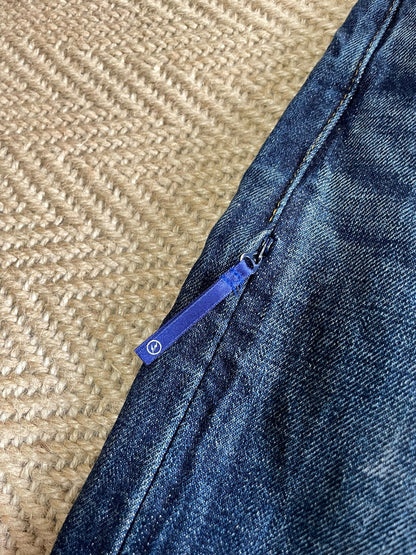 denim by vanquish & fragment cropped jeans