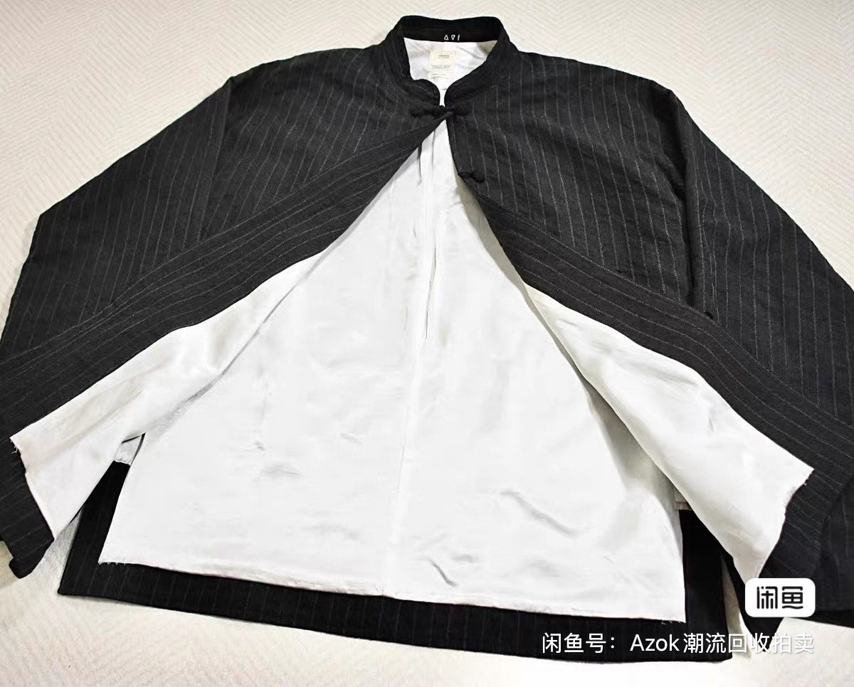 Visvim Dharma Santome Stripe Wool Shirt
