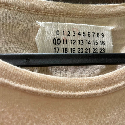 martin margiela long sleeve fitted top