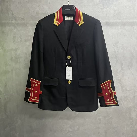Saint Laurent Black Court Blazer