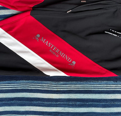 mastermind japan athletic jogger pants with logo