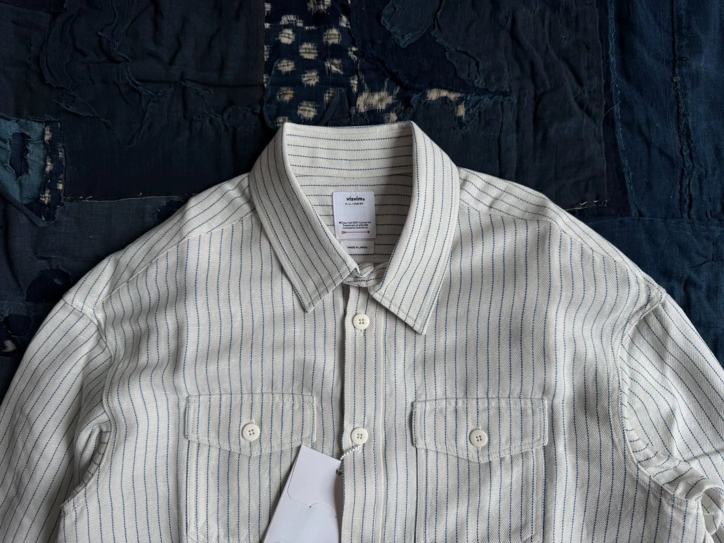 VISVIM 25AW Lumber Striped L/S Shirt