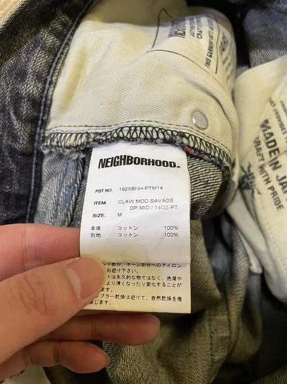 NEIGHBORHOOD 19AW Distressed Jeans