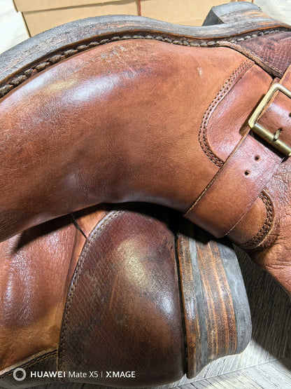 visvim mud dye engineer boots