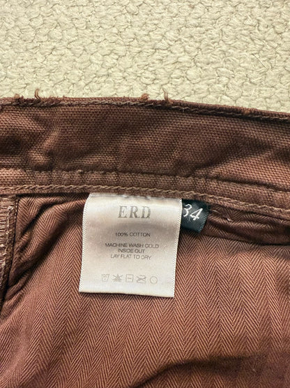ERD 23FW Distressed Safety Pin Cargo Pants