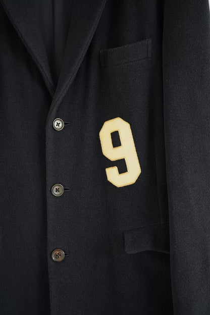 yohji yamamoto wool suit with number 9