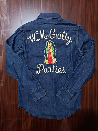 Wacko Maria Embroidered Virgin Denim Jacket