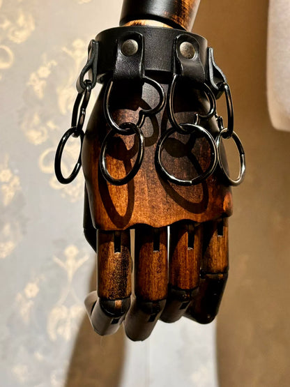 number nine heart teardrop bracelet