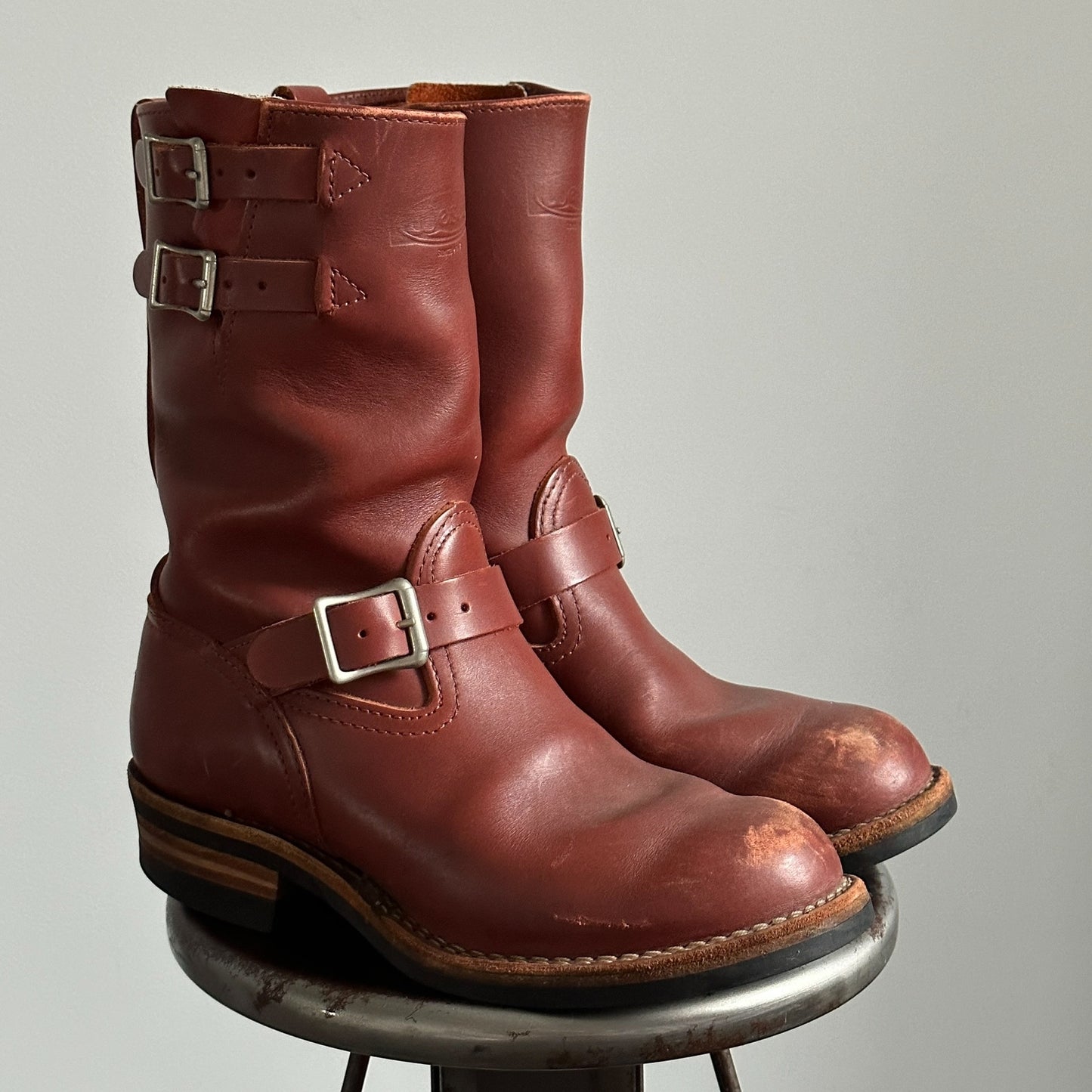 Wesco Boss Double Strap Engineer Boots