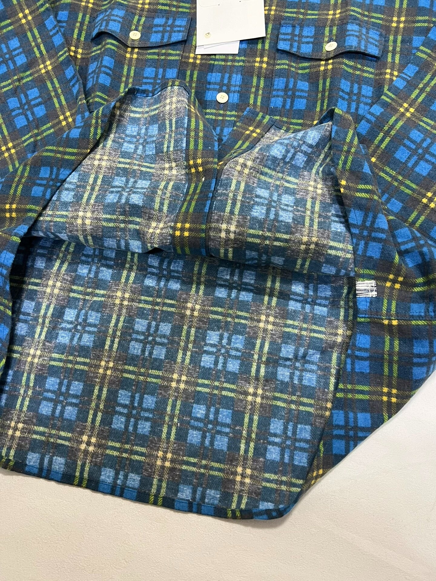 VISVIM 23SS PIONEER KHADI CHECK L/S