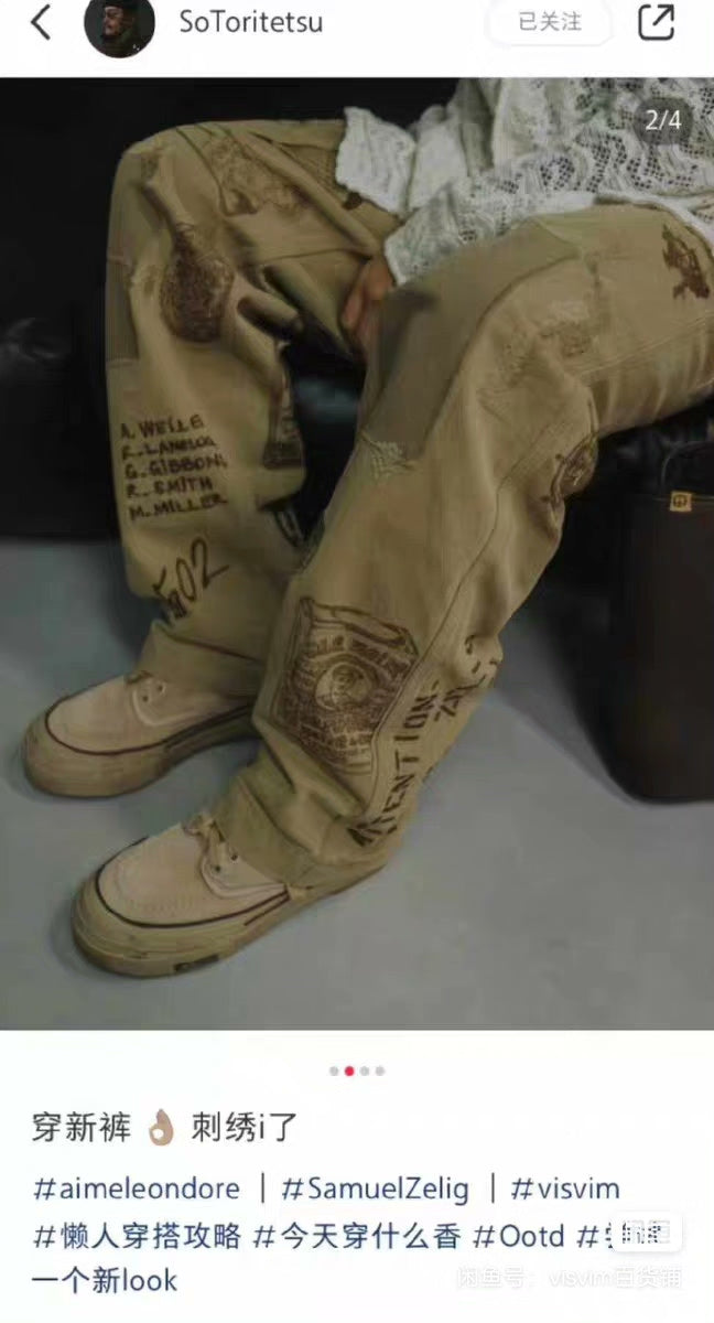 VISVIM 22SS LISKAMM G.PATTEN-FOLK