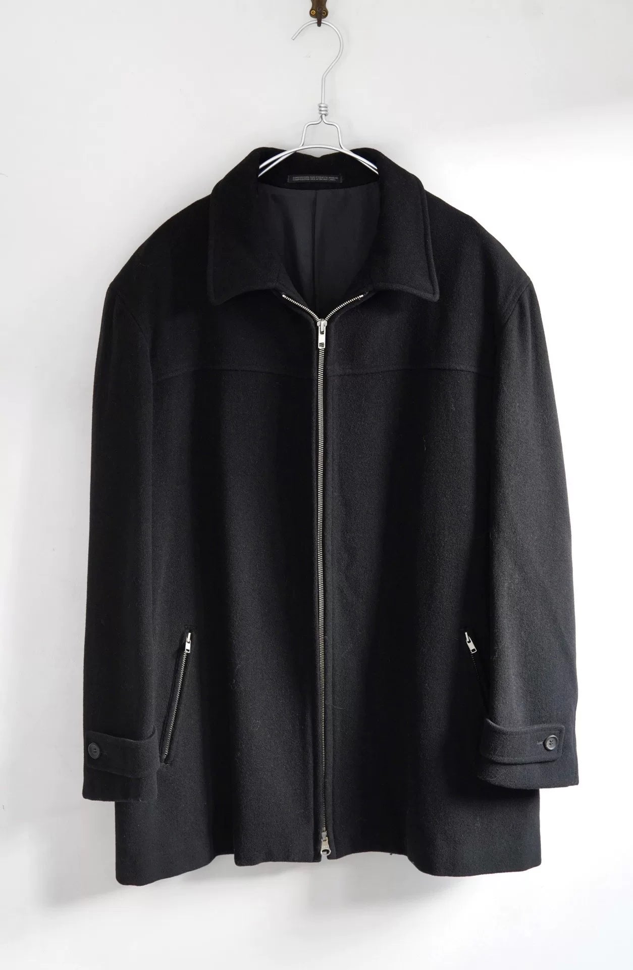 Yohji Yamamoto A/W 1990 Zip Wool Jacket