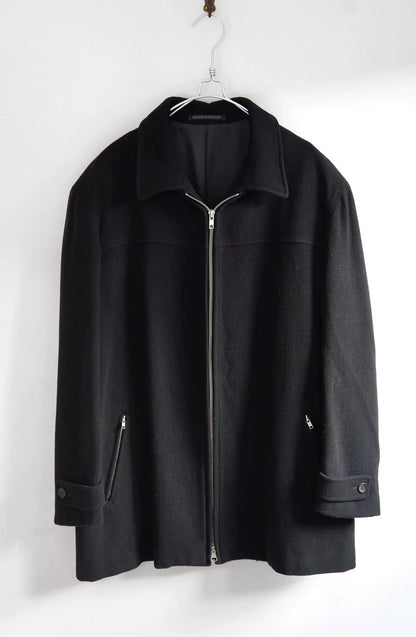 Yohji Yamamoto A/W 1990 Zip Wool Jacket