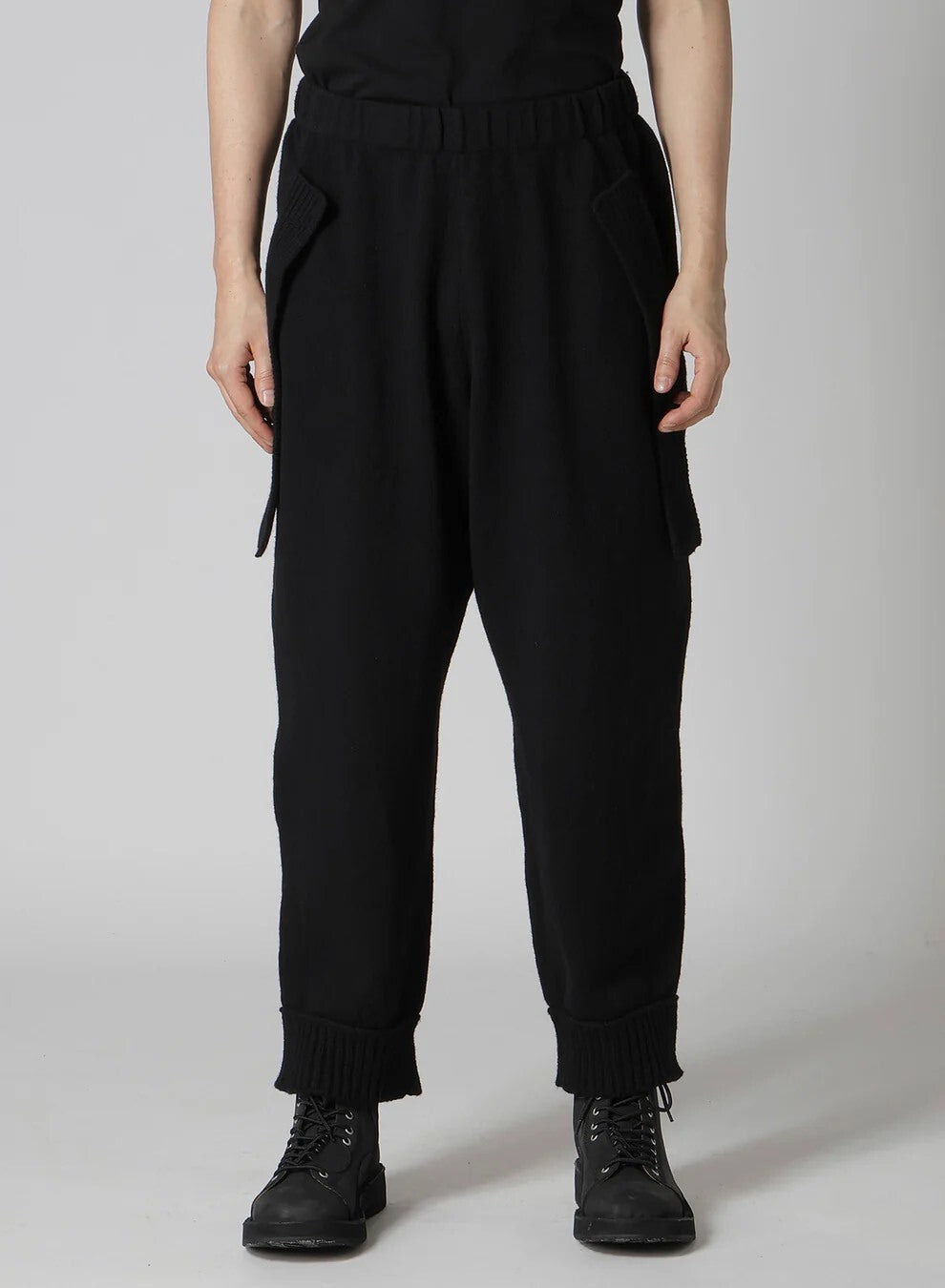 Yohji Yamamoto Wool Knit Sweatpants