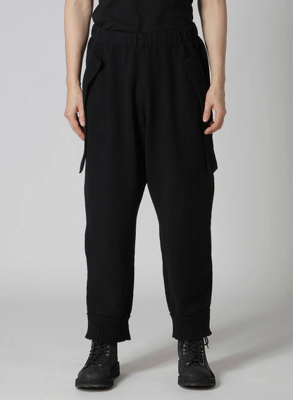 Yohji Yamamoto Wool Knit Sweatpants