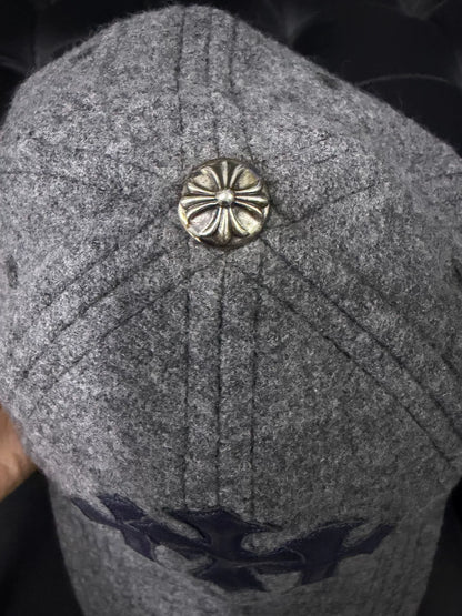 Chrome Hearts Cashmere Cross Baseball Hat