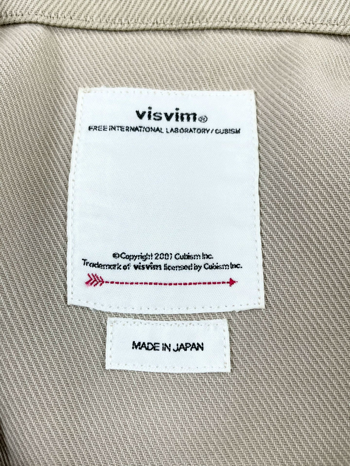 Visvim Potomac Coverall with Hand-Painted Tiger