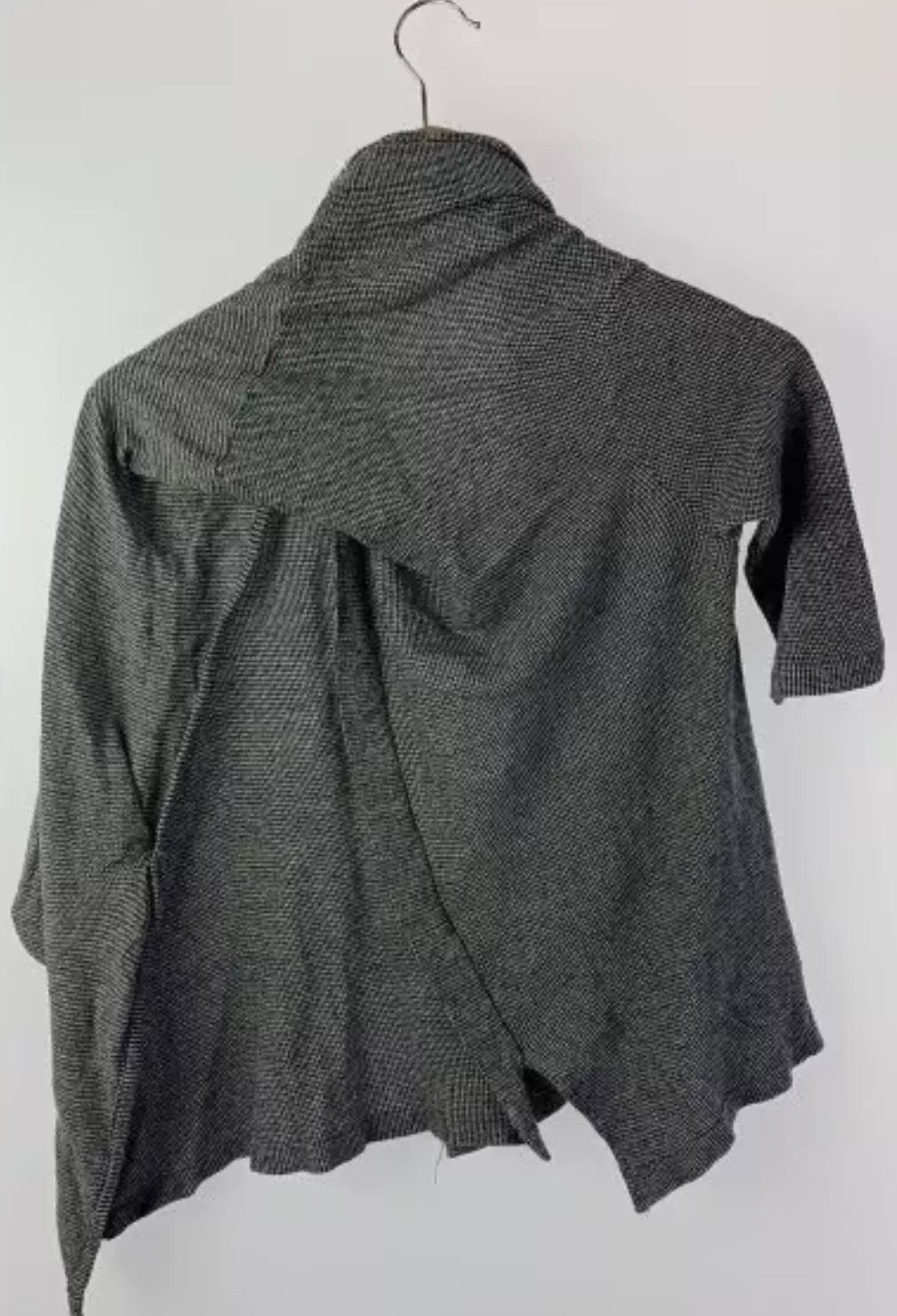 Yohji Yamamoto Lightweight Cardigan in Gray