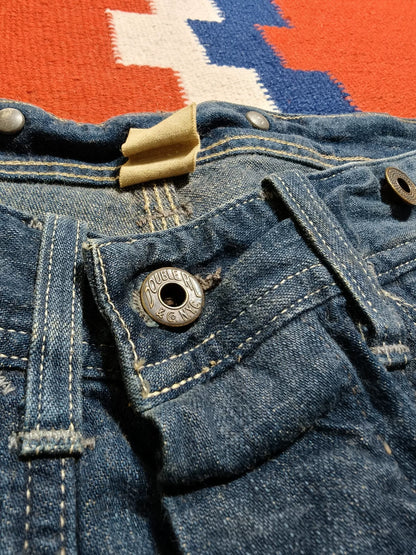 RRL Distressed Patched Work Pants