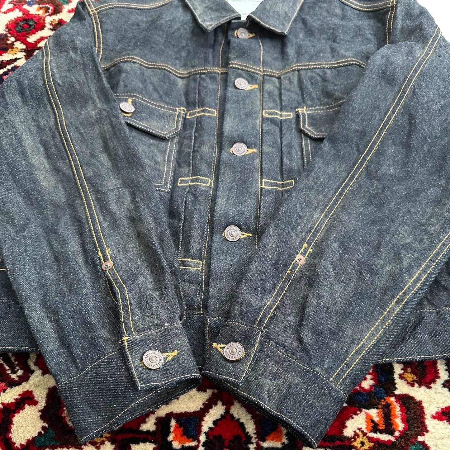 visvim 23AW 101 MUD Dyed Denim Jacket