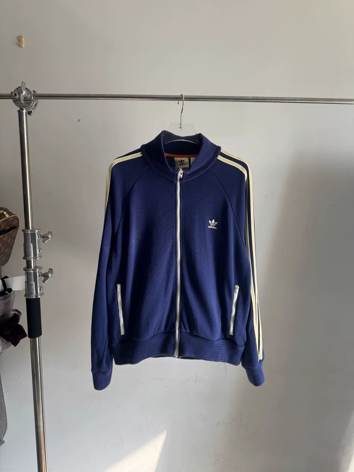Adidas Wales Bonner Knit Jacket Blue