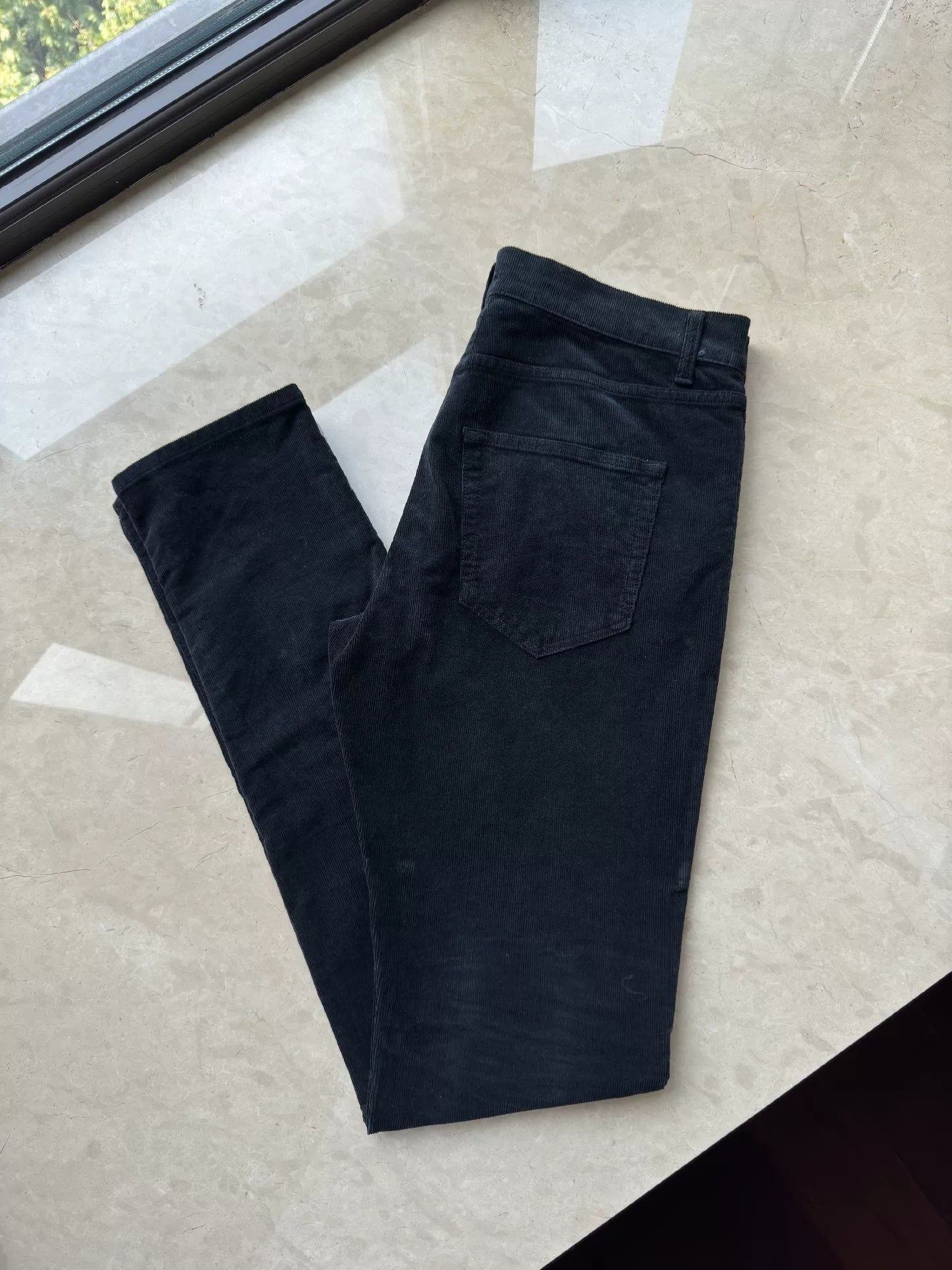 Saint Laurent Men's Velvet Jeans