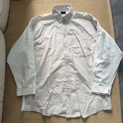 Balenciaga Two-tone Long Sleeve Shirt