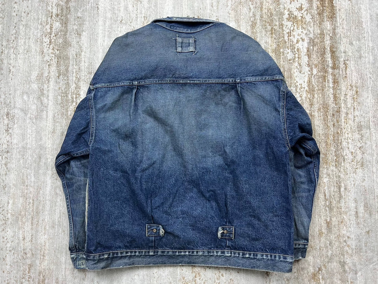 Madness 24SS 10th Anniv Washed Denim Jacket