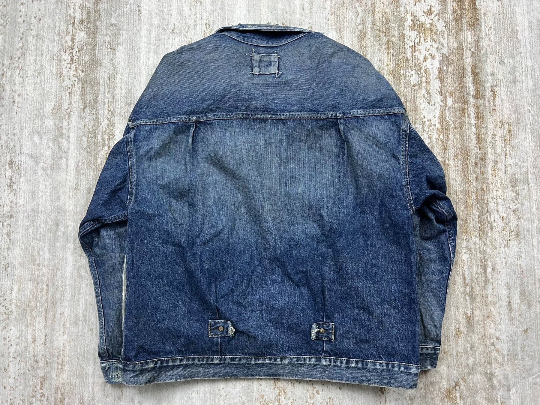 Madness 24SS 10th Anniv Washed Denim Jacket