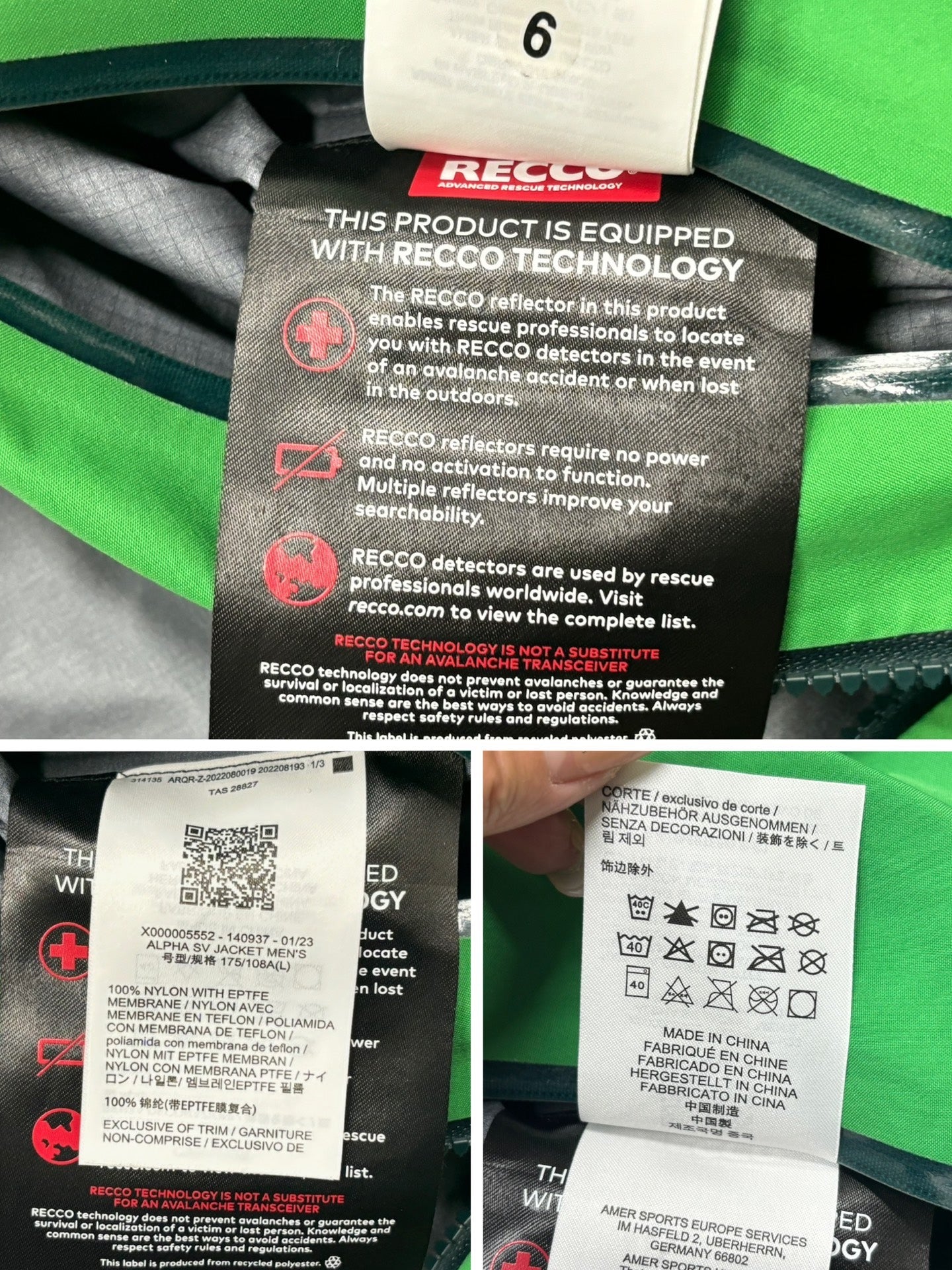 Arcteryx Alpha SV 6th Gen Jacket