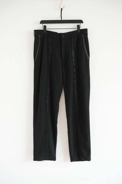 Yohji Yamamoto 05AW Ripped Leather Trousers