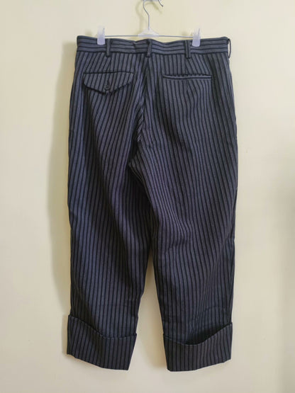 Comme des Garçons Striped Wool Pants