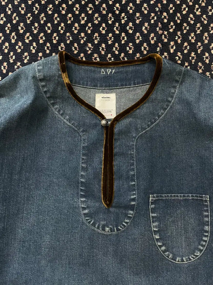 Visvim Border Tunic Striped Hem