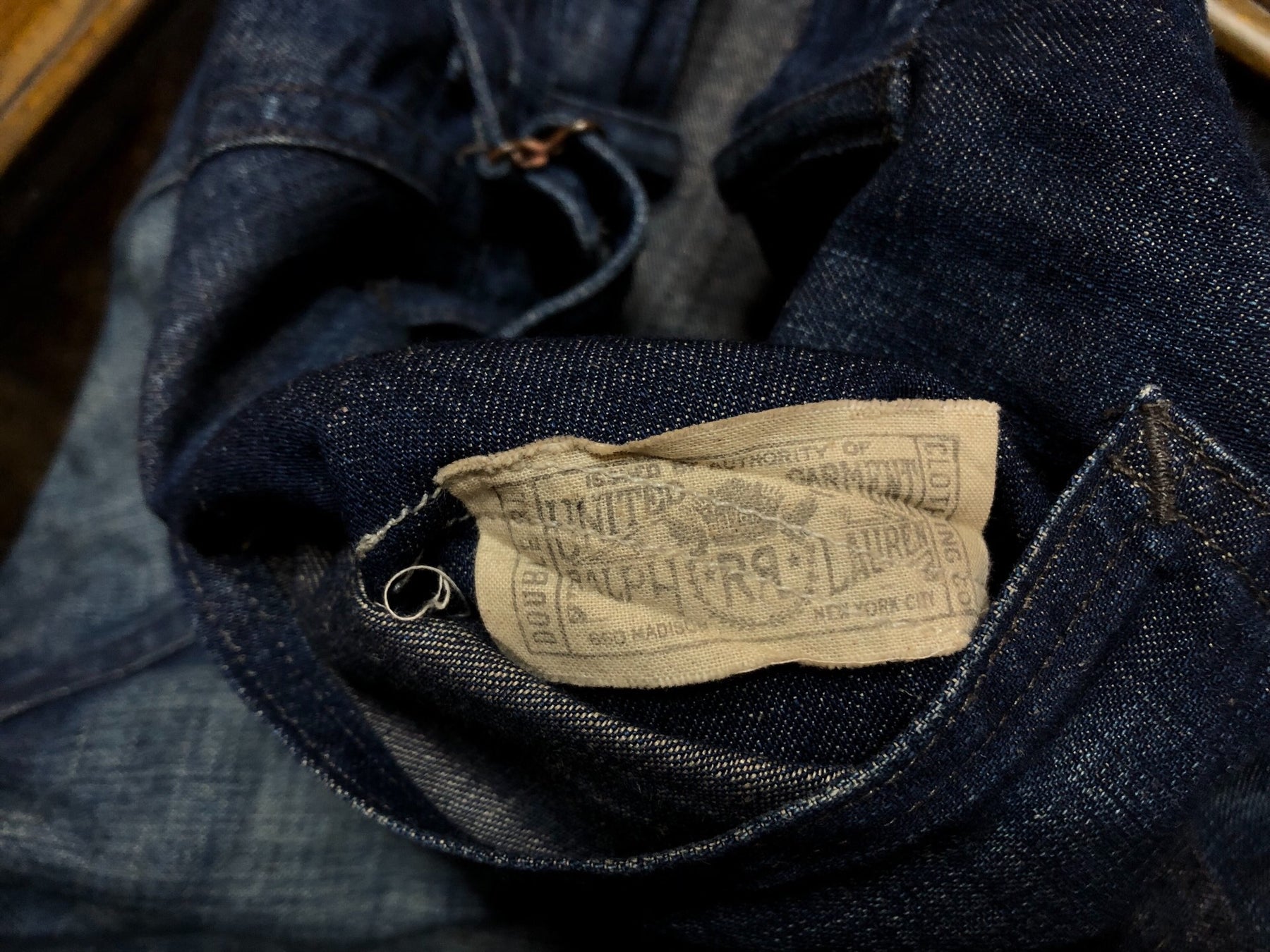 RRL Distressed Workwear Pants