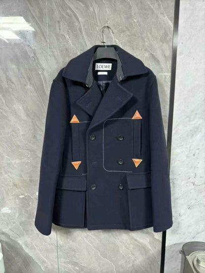 LOEWE Wool Blend Goat Cashmere Coat