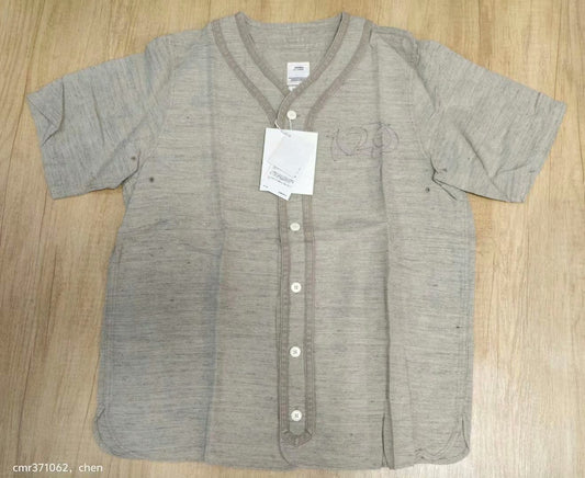 VISVIM 18SS DUGOUT S/S FLANNEL SHIRT