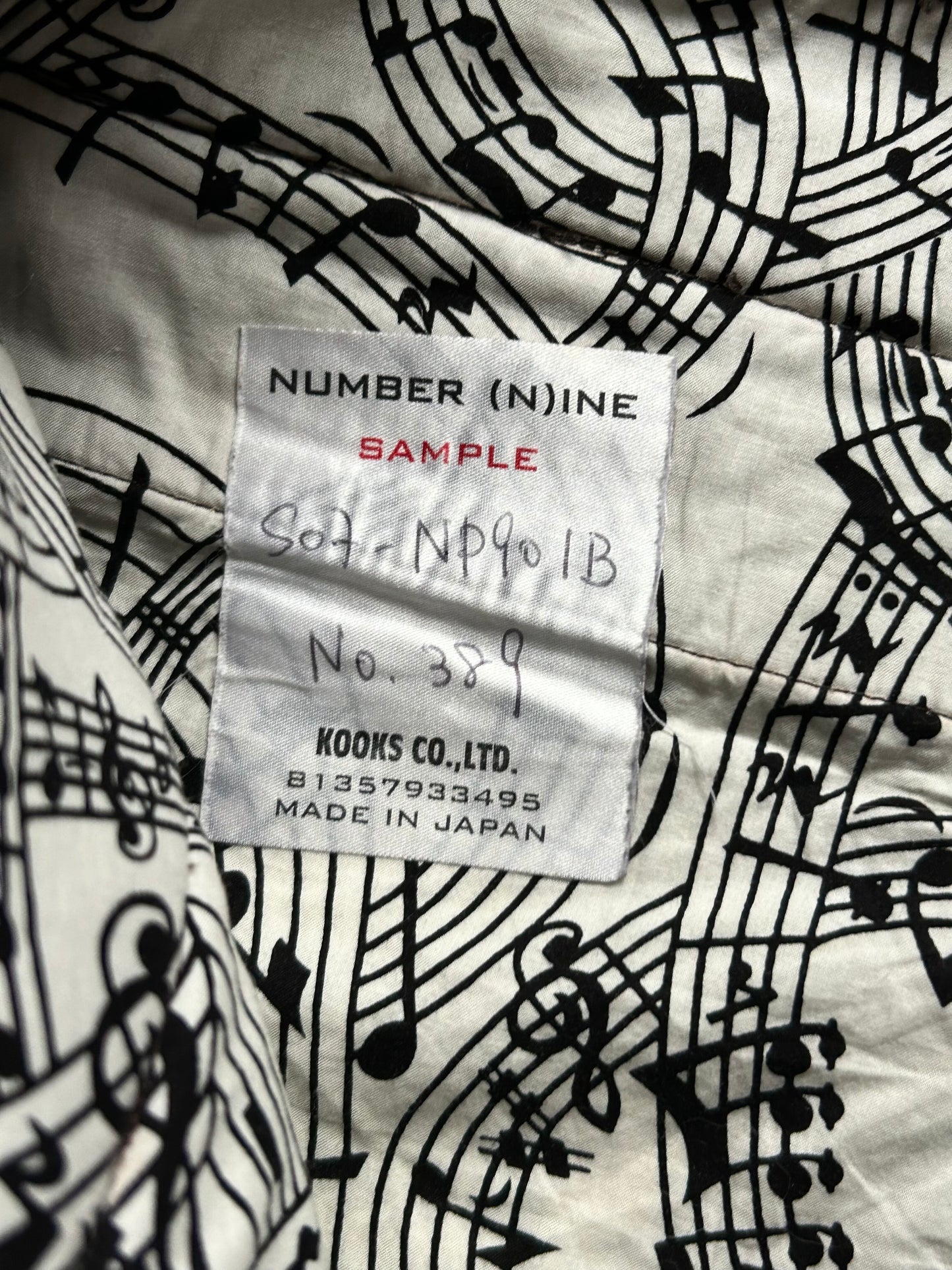 number nine corduroy skinny trousers