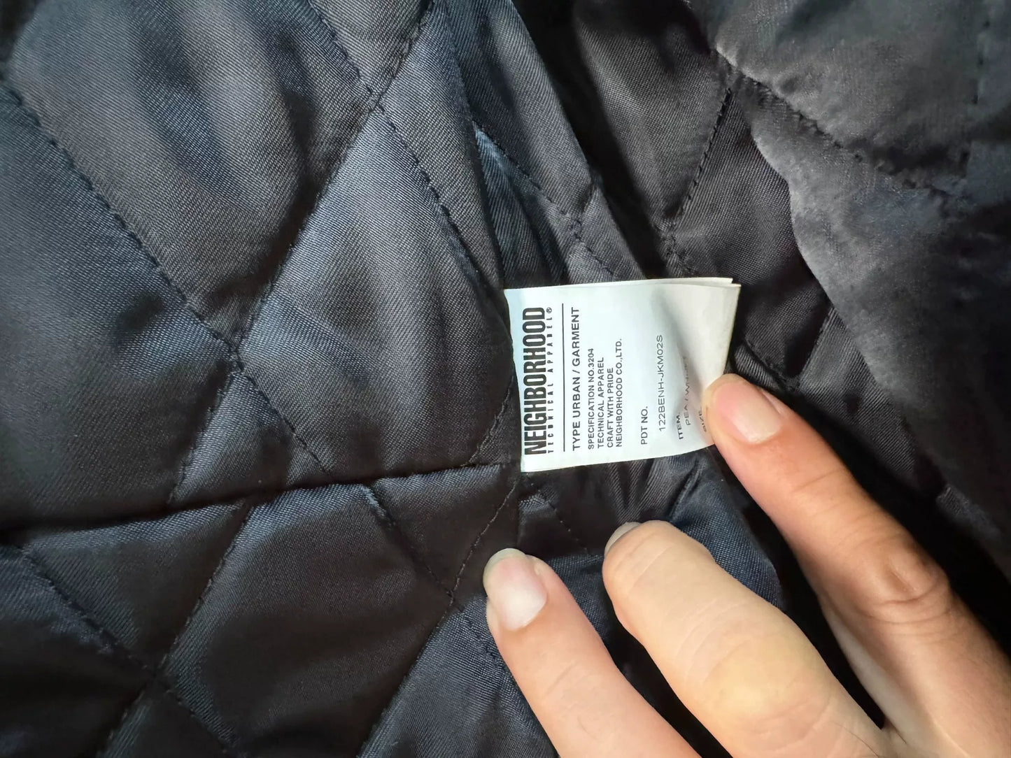 Neighborhood Navy Military Coat