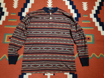 Vintage RRL Southwestern Henley Sweater