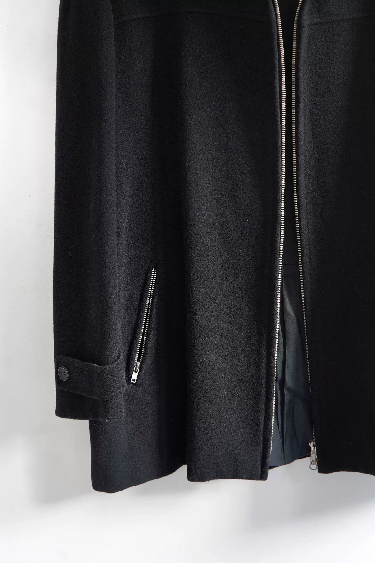 Yohji Yamamoto A/W 1990 Zip Wool Jacket