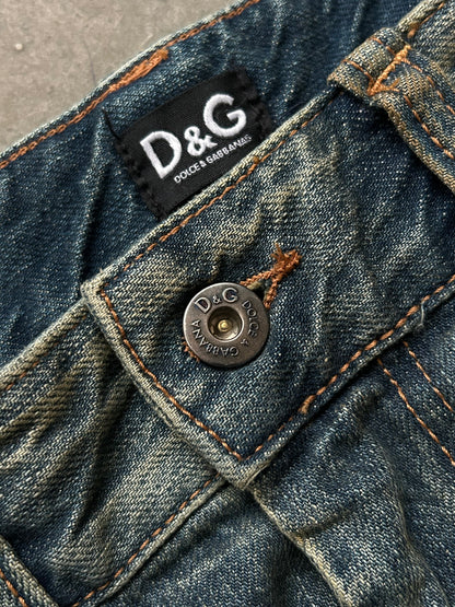 Dolce&Gabbana Cargo Pants with Mud Dye