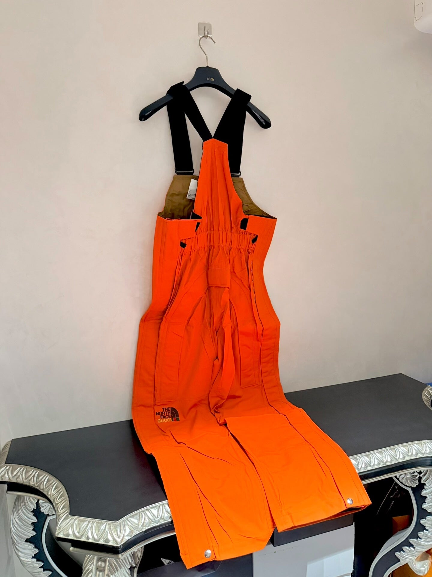 Gucci x The North Face Orange Snow Pants