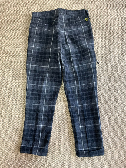 Denim by Vanquish & Fragment Wool Lightning Check Pants