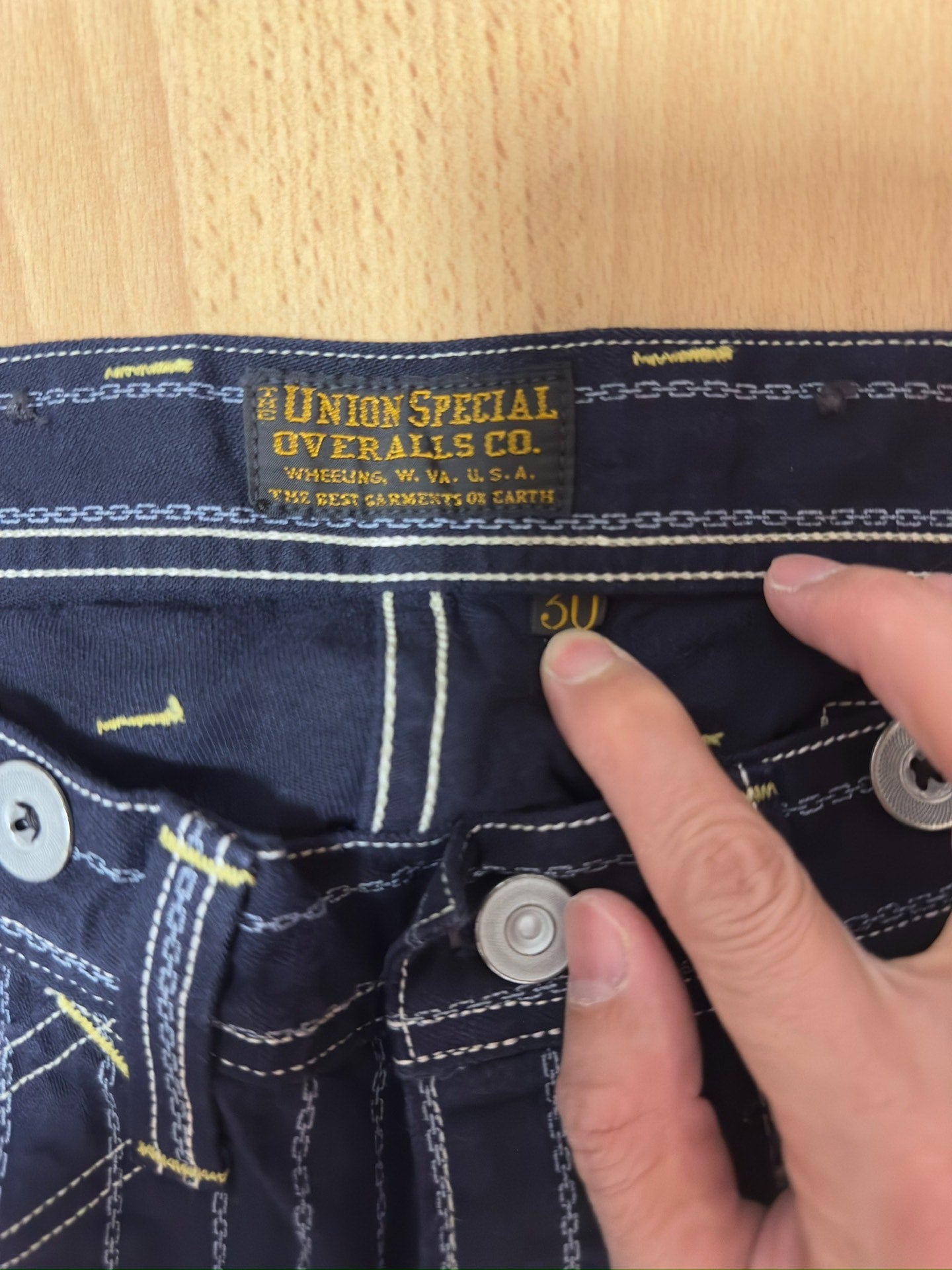 Freewheelers Chain Dye Work Pants